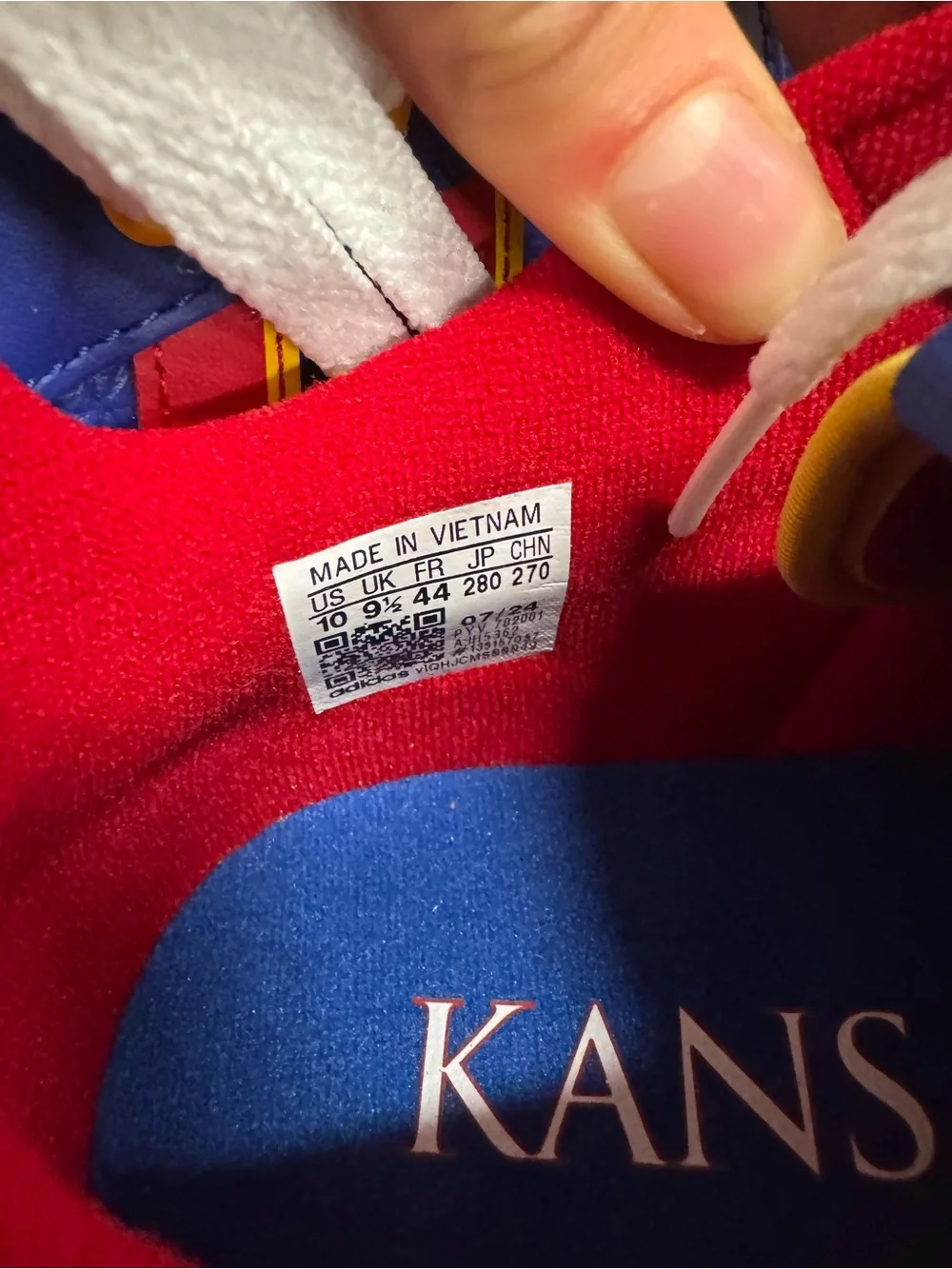 adidas KANSAS men’s 10 sneakers